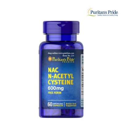 Puritan's Pride | N-acetyl Cysteine NAC 600 Mg (120 Capsules)