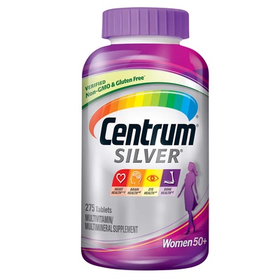 Centrum | Silver Women 50+ Multivitamin Supplement (275 Tablets)