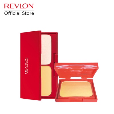 Revlon | Age Defying Powder เรฟลอน เอจ ดีฟายอิ้ง พาวเดอร์ แป้งอัดแข็ง ผสมรองพื้น