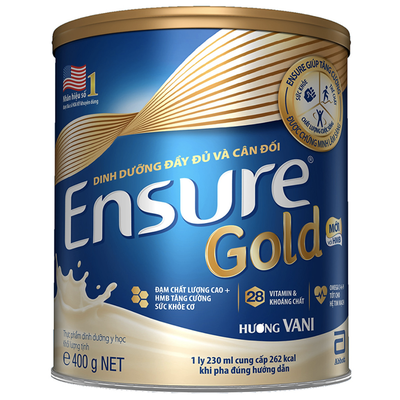 Abbott | Ensure Gold Vani Sữa Bột 850g