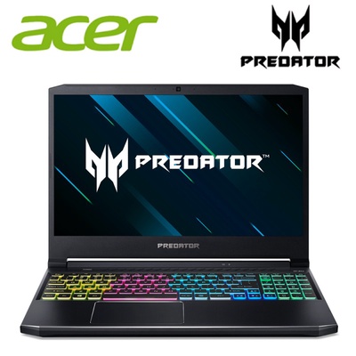 Acer | Predator Helios 300 PH315-53-79E7 144Hz Gaming Laptop (15.6 FHD, I7-10870H, 8GB, 512GB SSD, RTX3060 6GB, W10 )