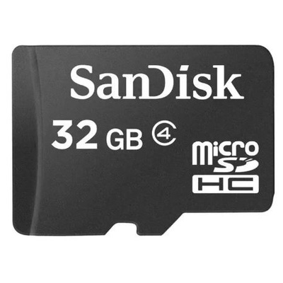 Sandisk Micro SD Class 4 32GB | แซนดิสก์ ไมโครเอสดีการ์ด รุ่น SDSDQM_032G_B35