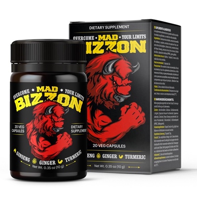 Mad Bizzon For Mens Health (20 Capsules)