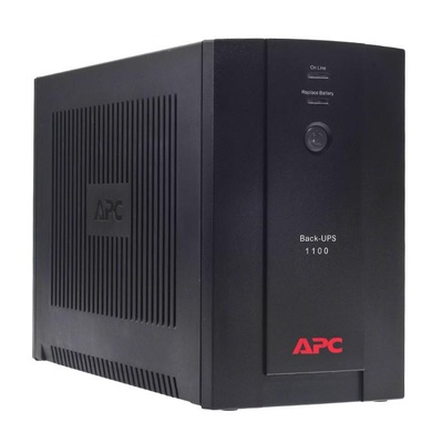 APC | เครื่องสำรองไฟ Back-UPS 1100VA 550Watts AVR รุ่น BX1100LI-MS