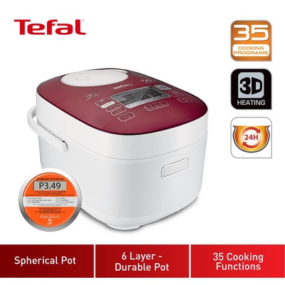 Tefal | RK814565 Optimal Spherical Pot Rice Cooker