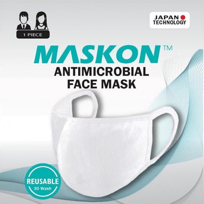 Maskon | Washable Reusable Anti Bacterial Mask (Adult/Kids)