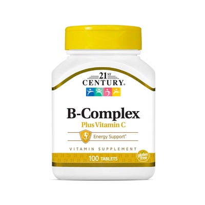 21st Century | Vitamin B Complex with Vitamin C (100 tablets)