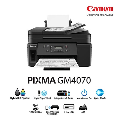 CANON | Pixma GM4070 All In One Inkjet Printer (Print, Scan, Copy)