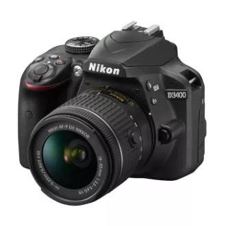 Nikon D3400 Black 18-55 VR II KIT