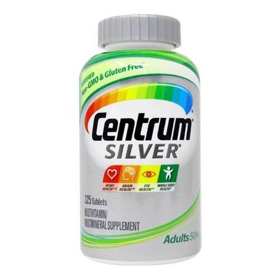 Centrum | Silver Multivitamins Supplement for Adult (325 Tablets)