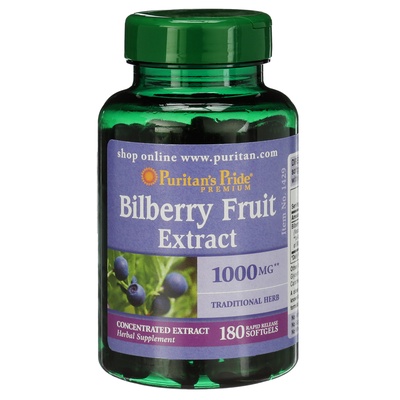 Puritan's Pride Bilberry Extract