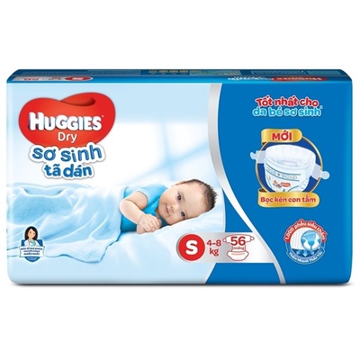 Huggies | Tã dán sơ sinh S56