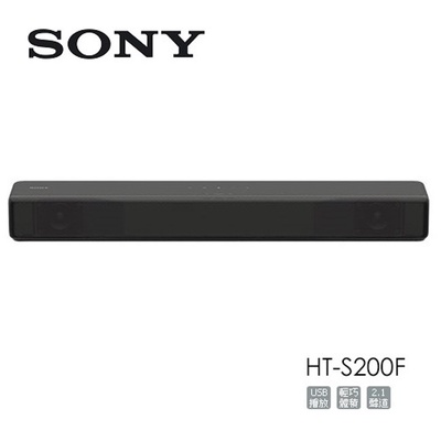 【SONY 索尼】SOUND BAR 環繞音響 HT-S200F