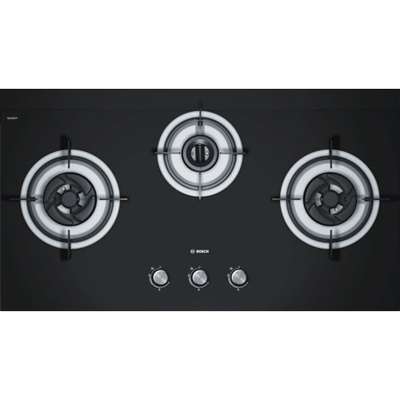 BOSCH | PBD9331SG 90CM 3 Burner Glass Gas Hob