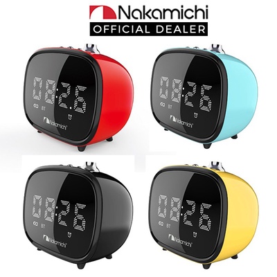 Nakamichi | CRK3 Bluetooth Clock Radio Alarm Speaker