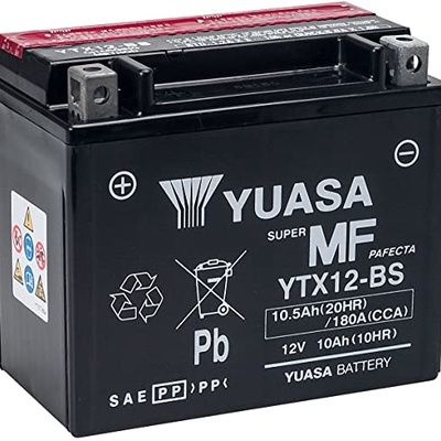 Yuasa | YTX12-BS Motorcycle Battery