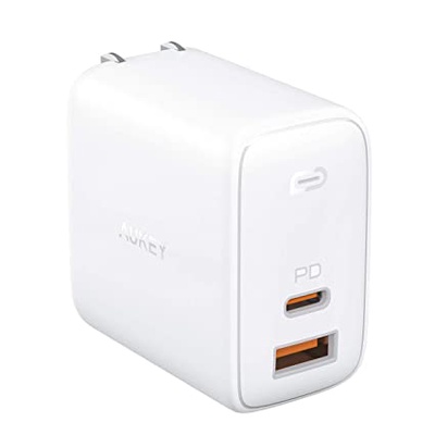 AUKEY | Omnia Duo 65W Dual Port USB-C PD GaN Wall Charger