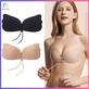 LAZAWG Adhesive Bra Invisible Push up Silicone Bra with Removable