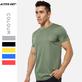 FATIGUE (ARMY GREEN) ACTIVE LIFE ROUND NECK T SHIRT FOR MEN