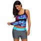 CUPSHE Scoop Neck Tank Bikini Top Only For Women Sporty Removable