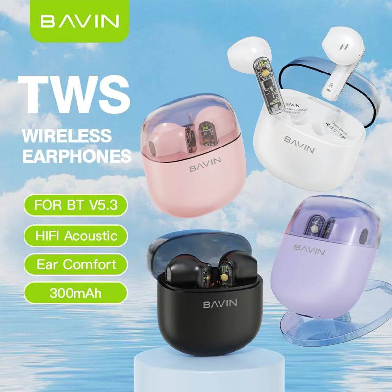 Bavin best sale wireless earphones