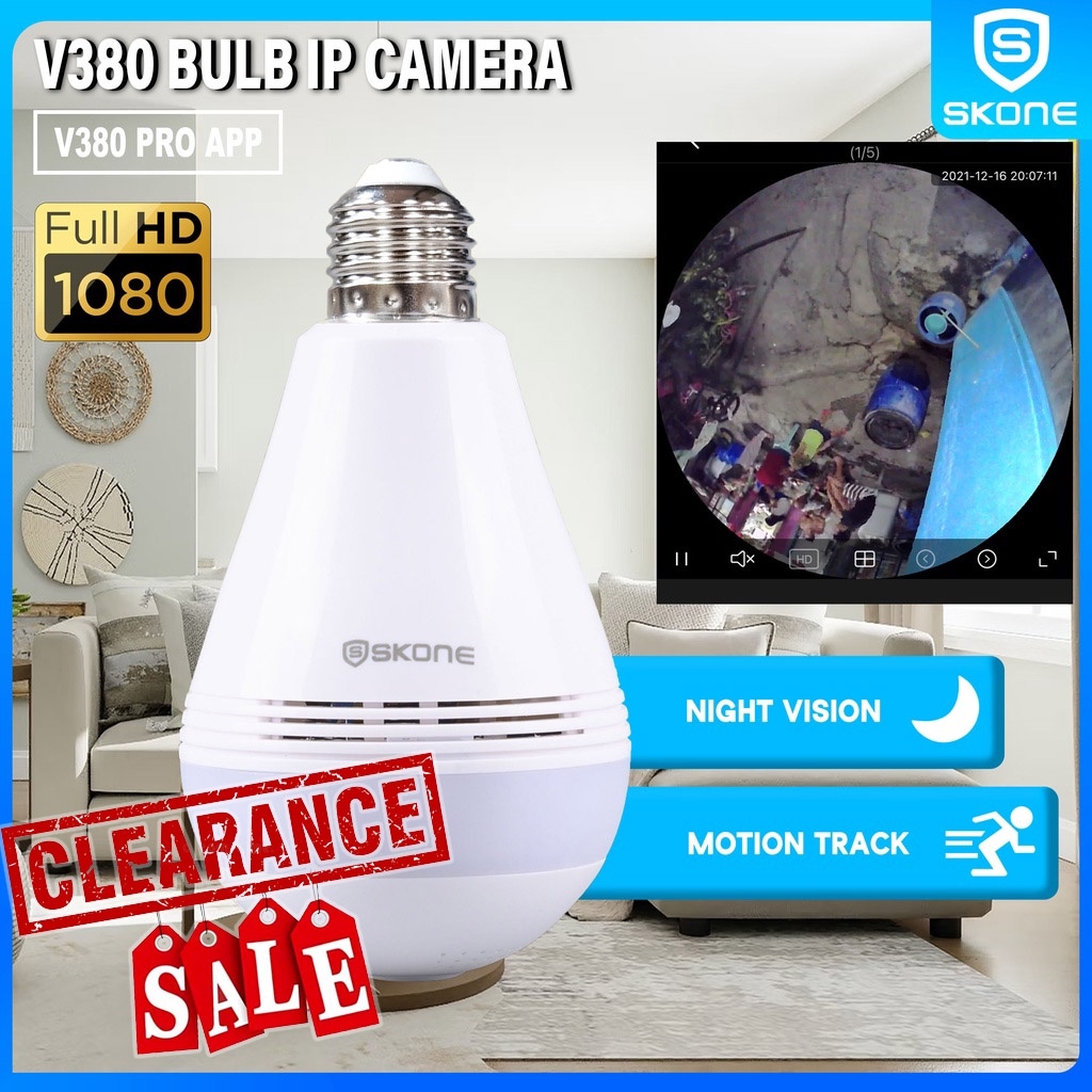 Skone 2024 bulb camera