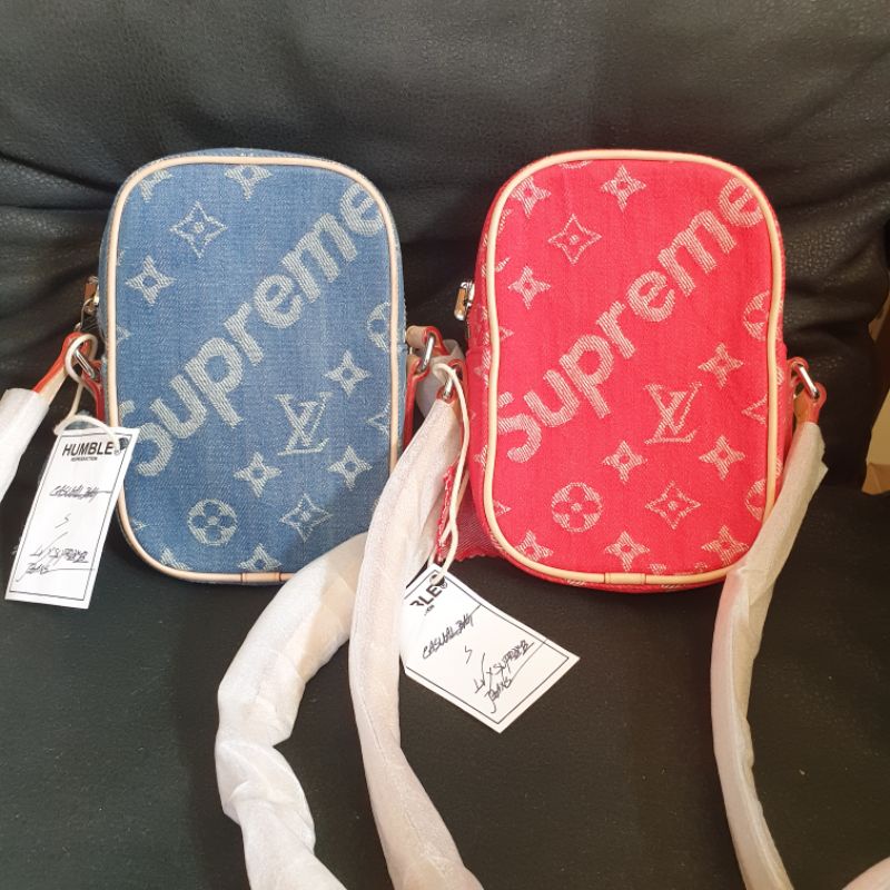 Supreme lv outlet sling bag price