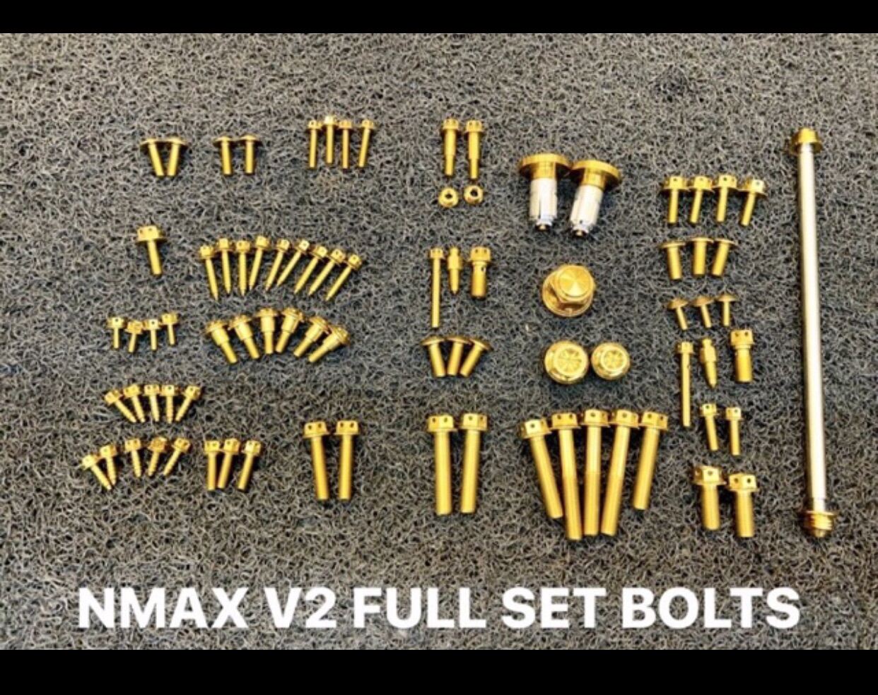 Gold online bolts nmax