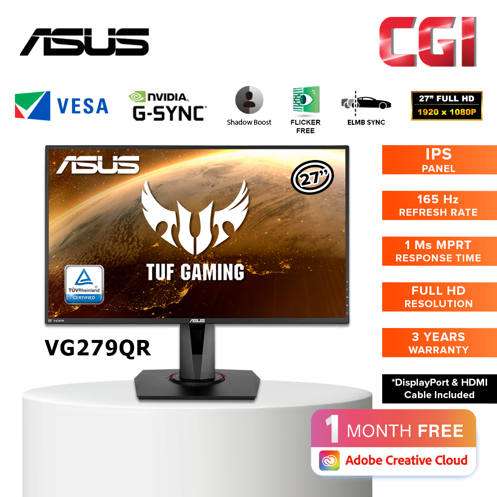 asus vg278qr lazada