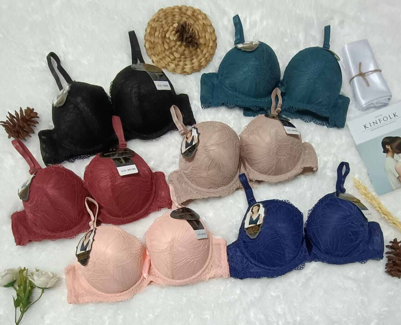 Binnys Women's High Quality Strapless Bra 38C Cup Underwear Female