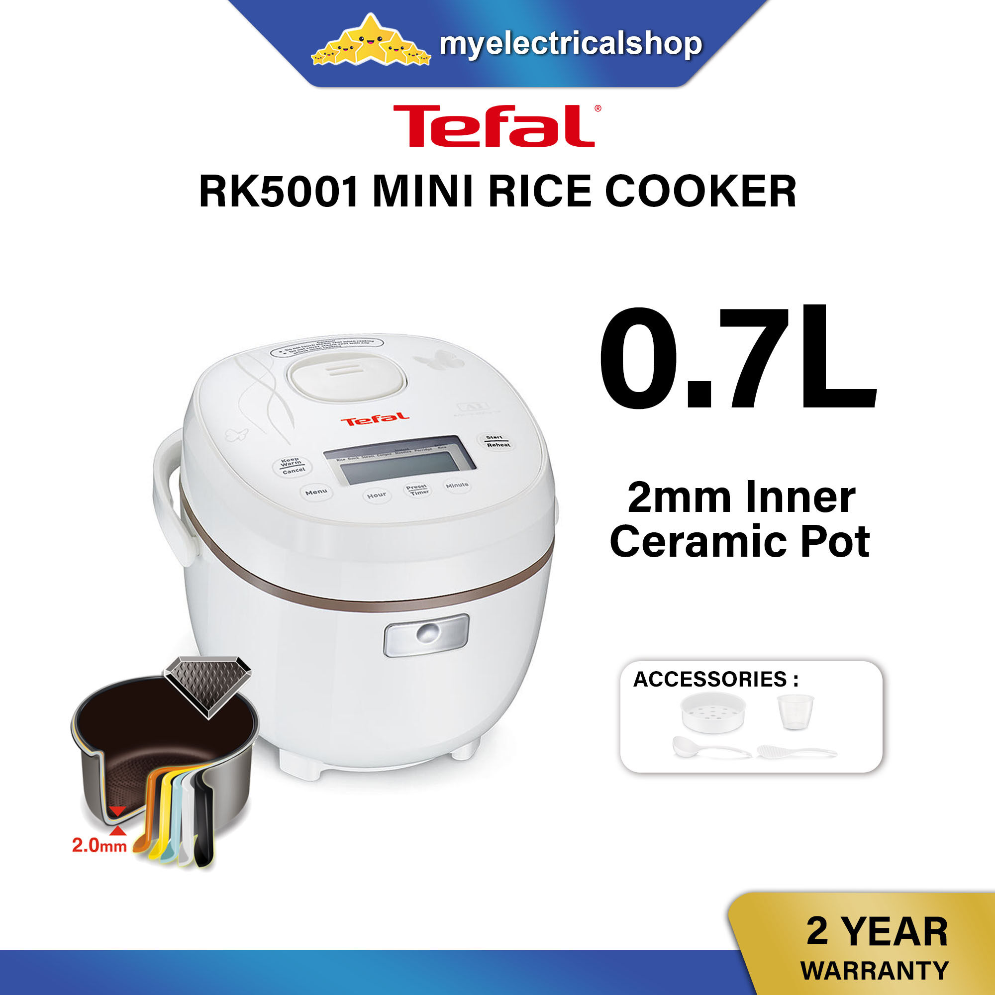 tefal 0.5 l rice cooker