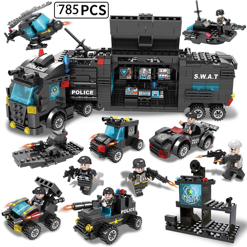 Lego swat truck online sets