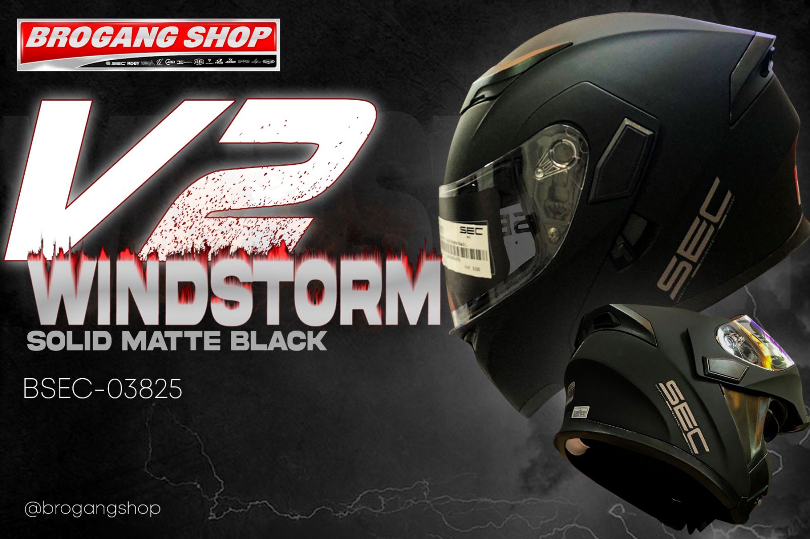 Sec windstorm sale matte black