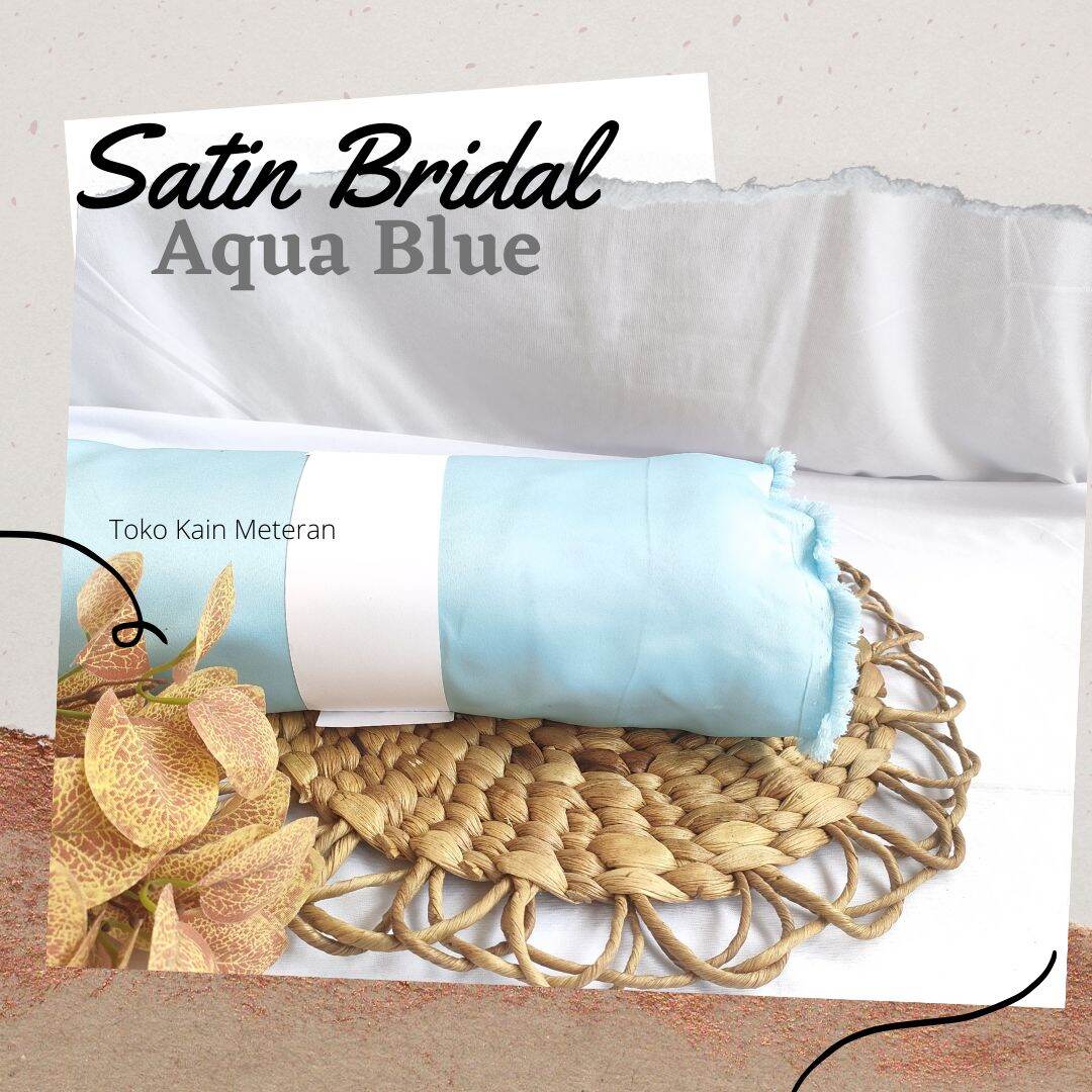 Harga satin clearance bridal per meter