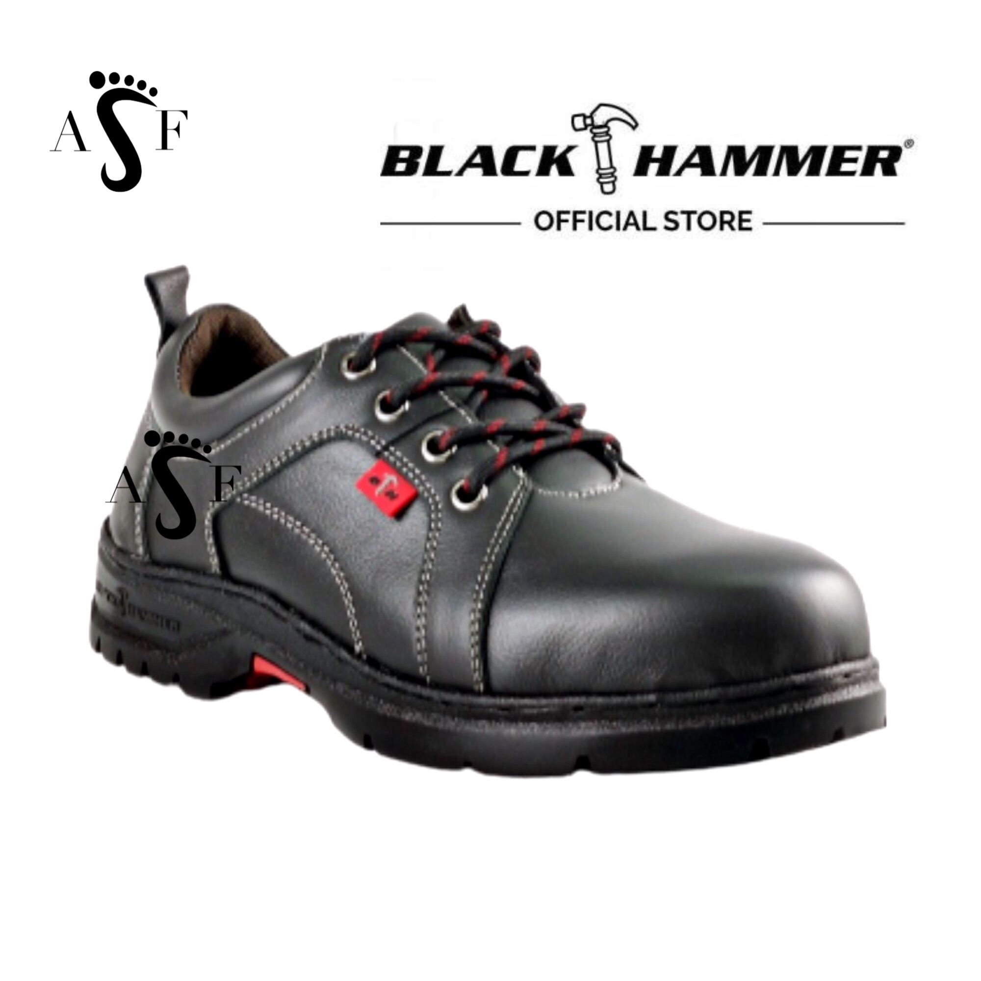 Harga kasut safety hot sale black hammer