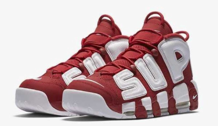 Nike air store x supreme uptempo