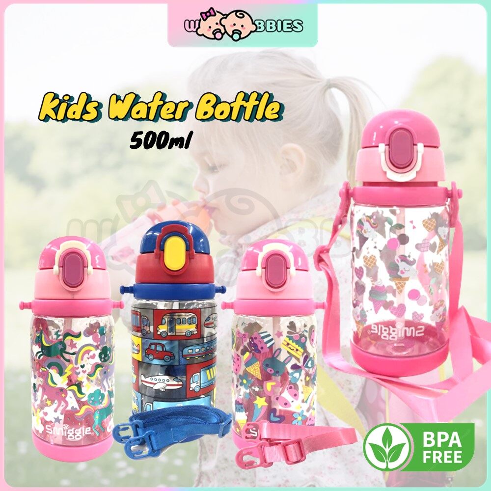 OFFER 450ml Kids Water Bottle: A Strawless School Drinking Cup for Sports -  Botol Air Minuman Kanak-Kanak 450ml: Cawan Minum Tanpa Sedutan untuk  Sekolah dan Sukan