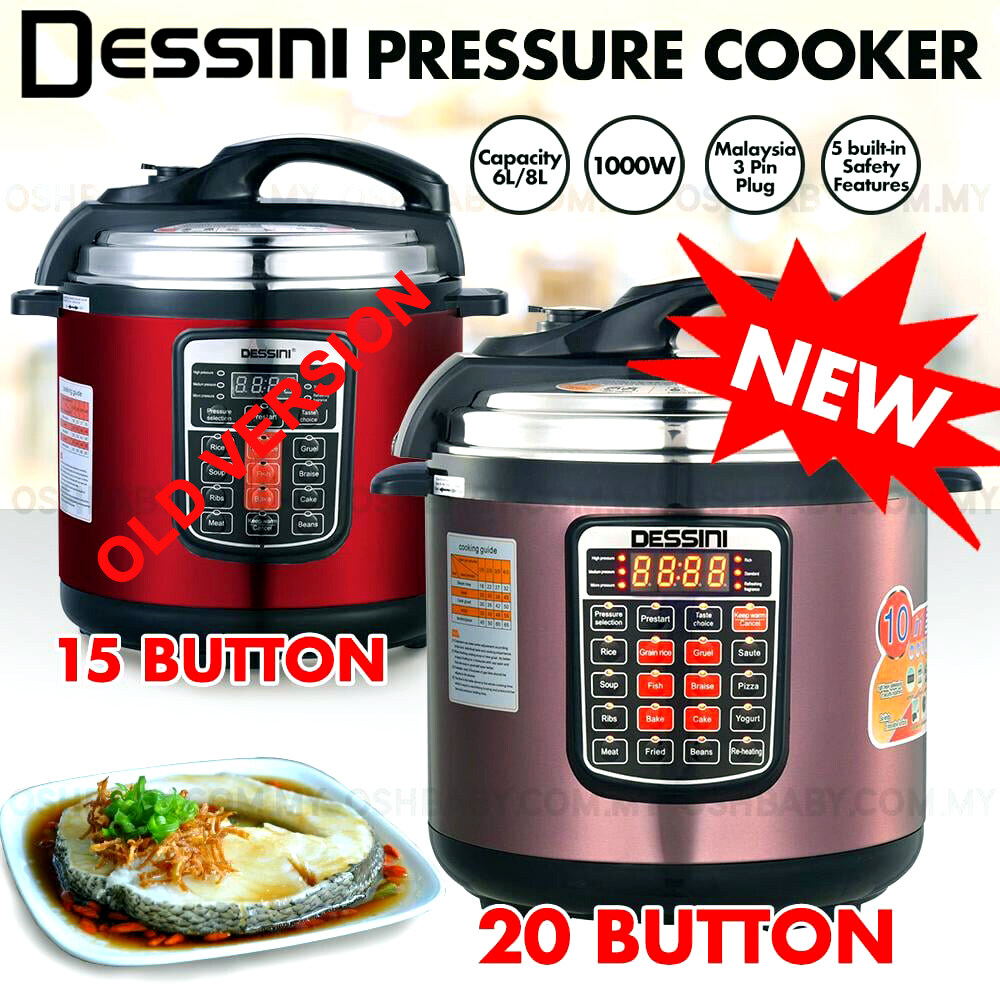 dessini pressure cooker 8l