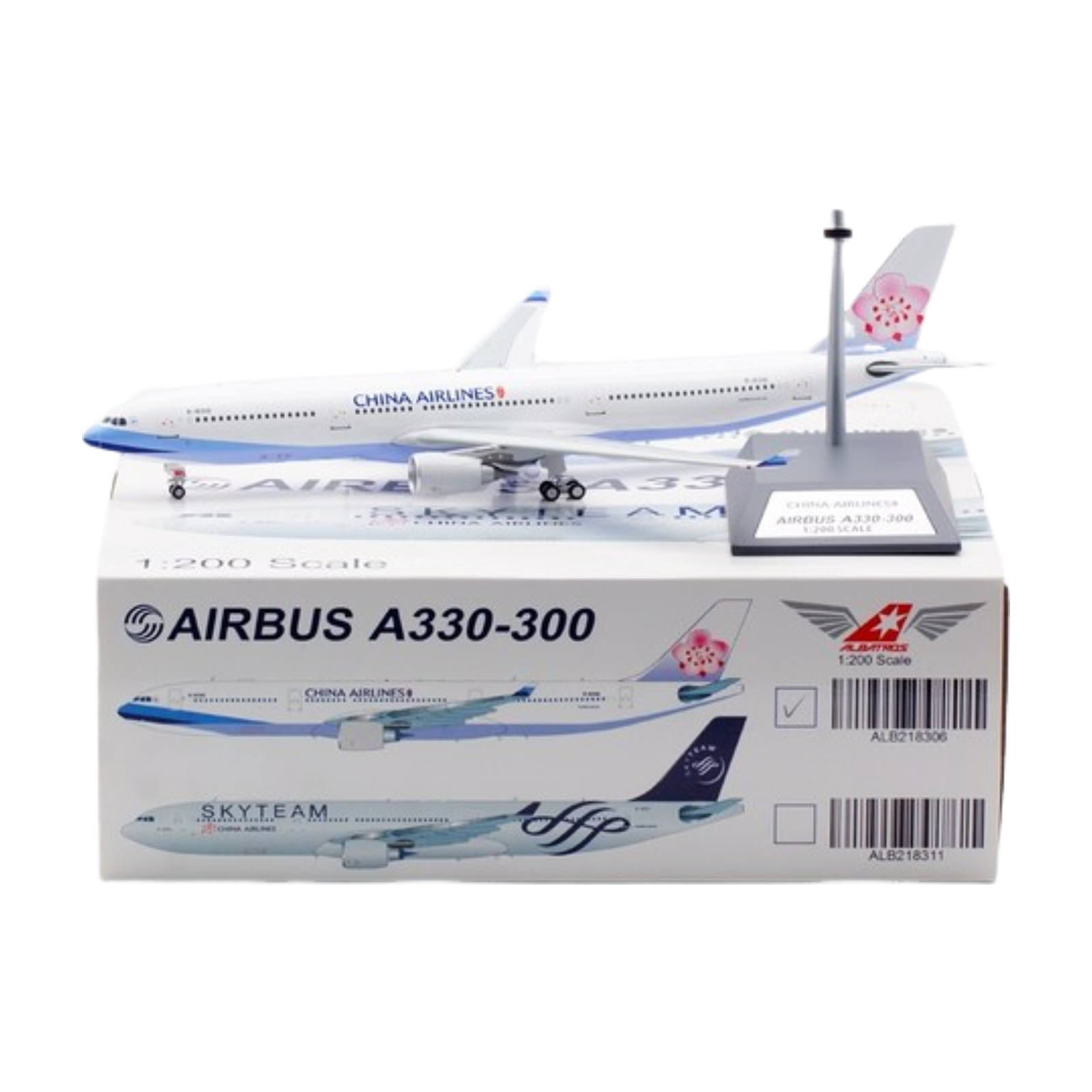 飛行機モデル 中国航空 A330-300 B-18306 航空機合金 1:200 スケール