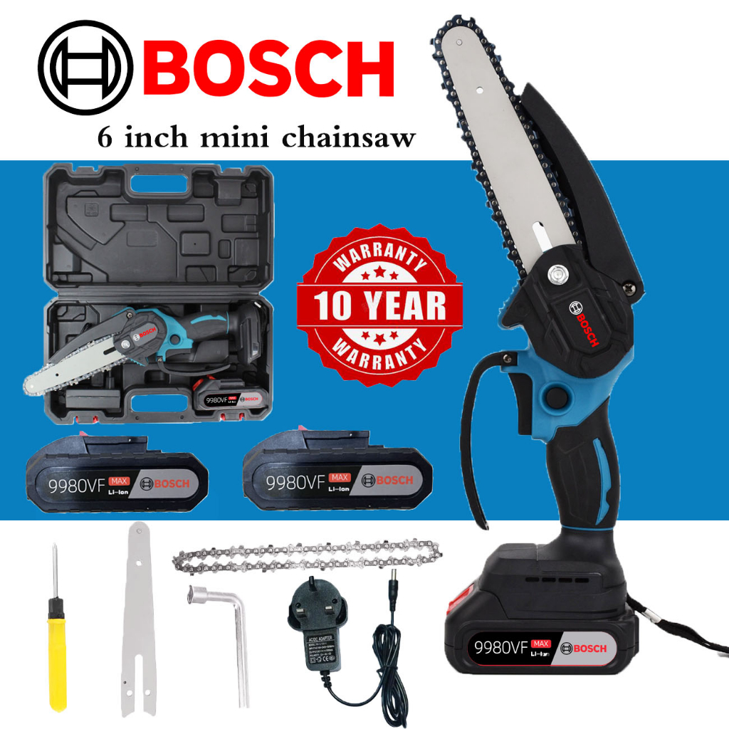 Bosch cordless mini discount chainsaw