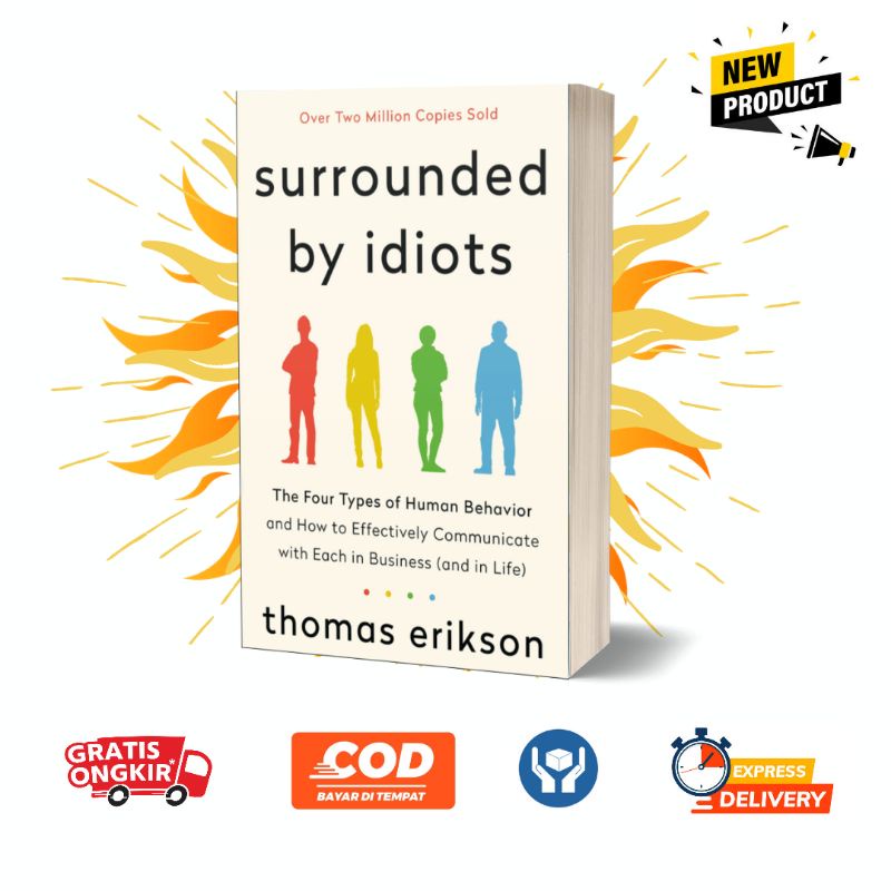 Surrounded By Idiots The Four Types of Human Behavior By Thomas Erikson  English Book Bestseller Novel - AliExpress