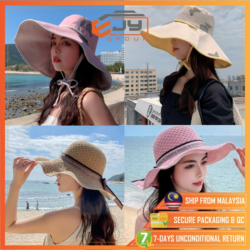 TwoSided Fisherman Hats Unisex Bucket HatTopi pancing topi nelayan