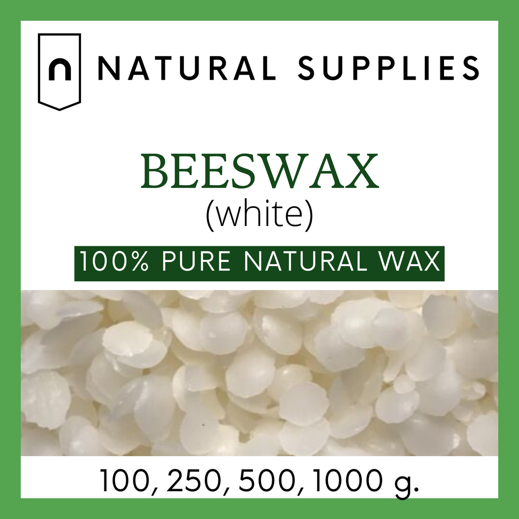 White Beeswax Pellets for Candle Making , Easy Melt Beeswax Pastilles for  DIY Candles, (1 LB)