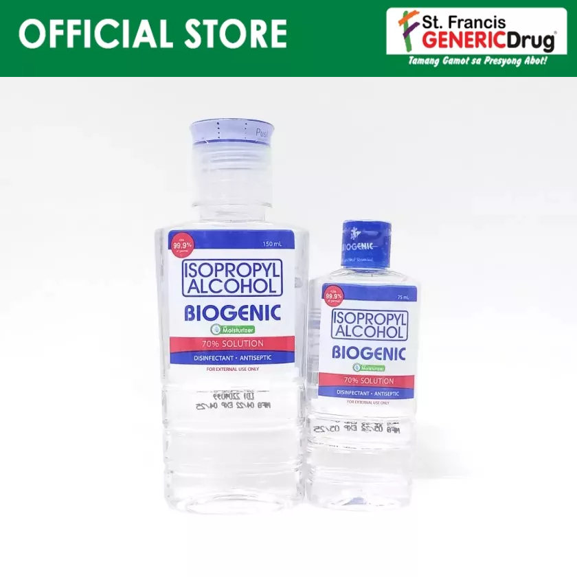 Biogenic Isopropyl 70% Alcohol 50ml Spray Bottle - Bohol Grocery