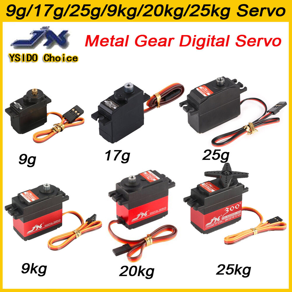 17g Digital Plastic Gear Servo – WPL RC Official Store