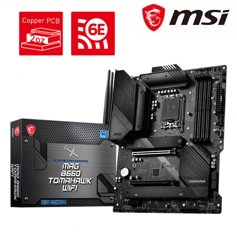 新品 】 新品未使用 EVA MSI ATX B660 B660 TOMAHAWK TOMAHAWK e