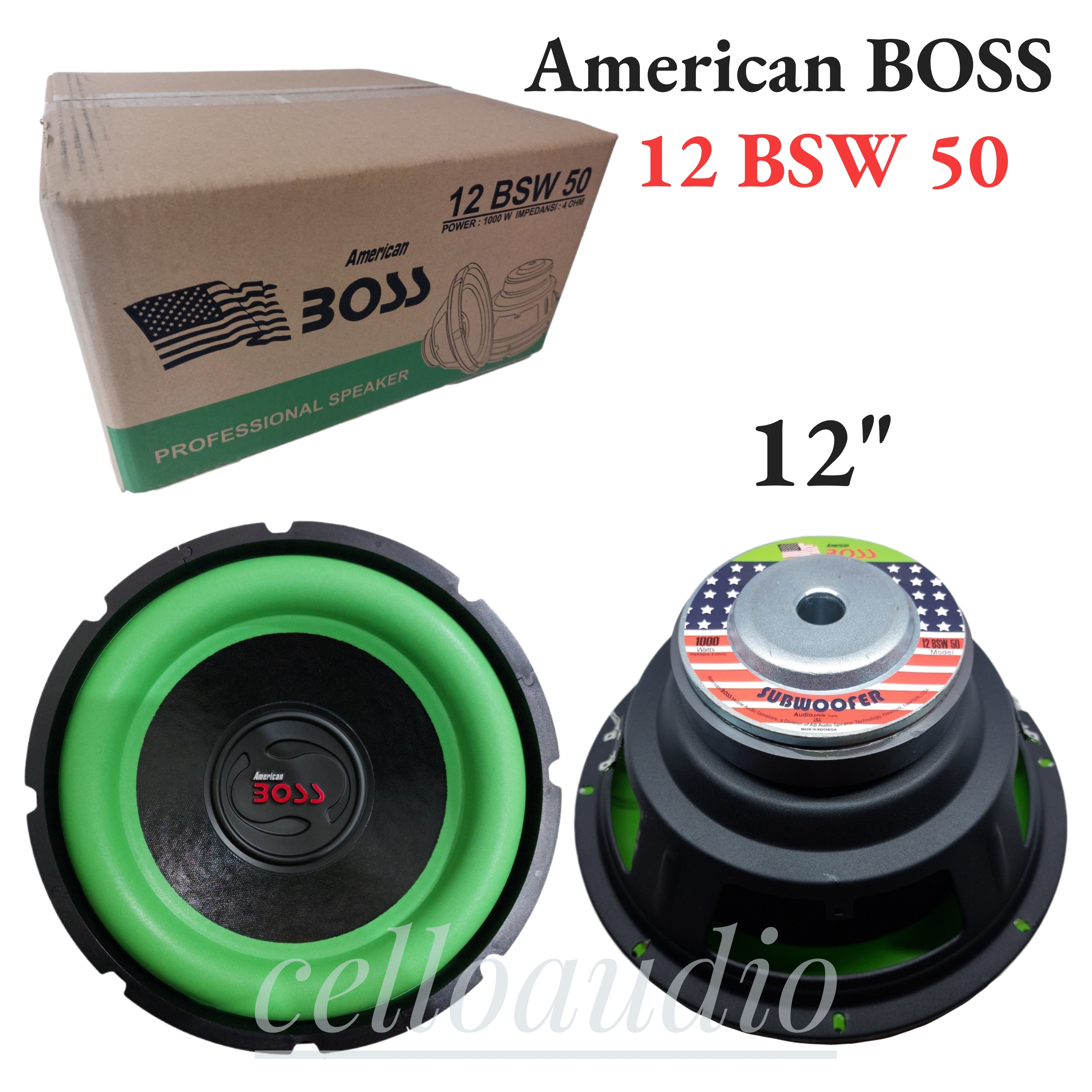 Speaker american boss 18 sales inch