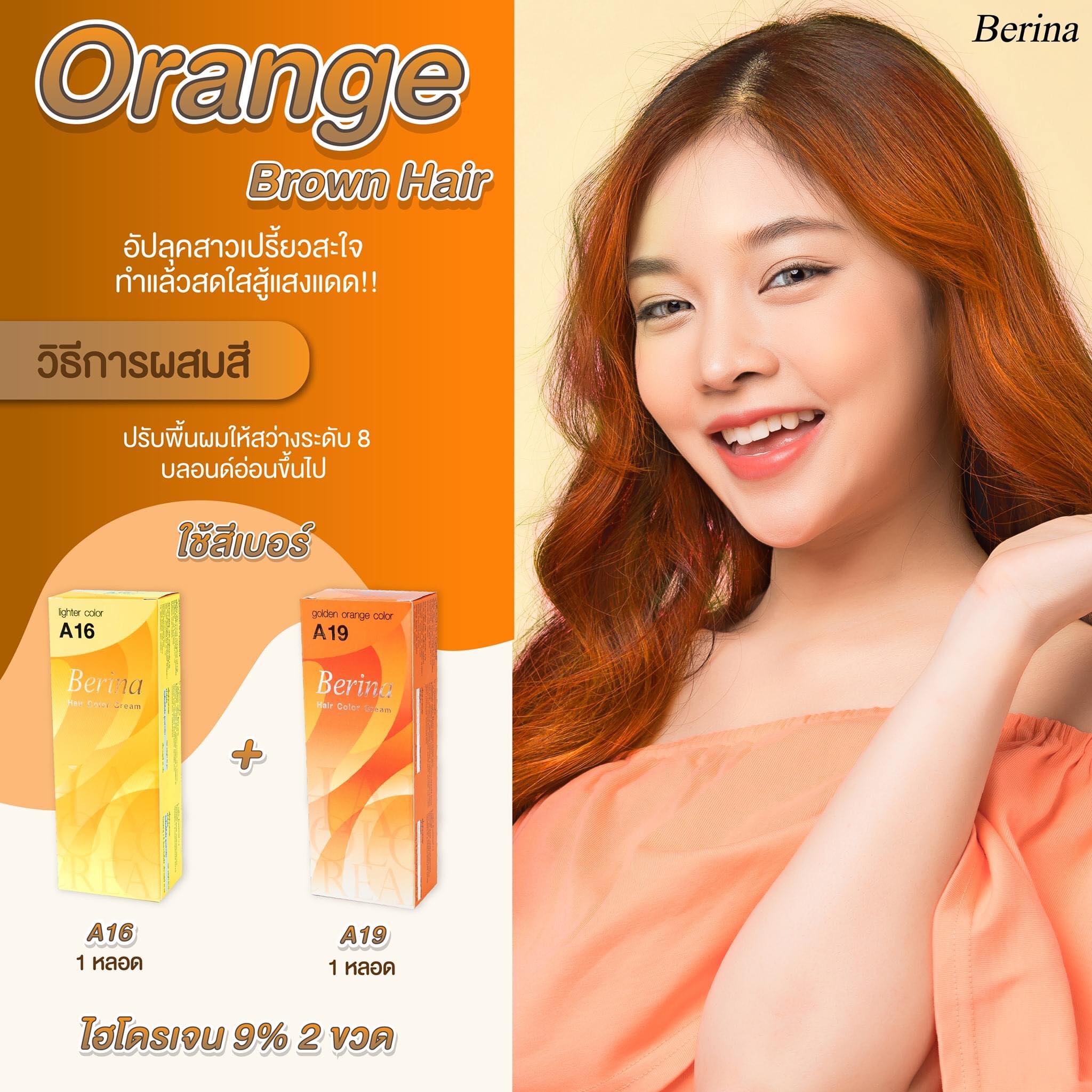 สีย้อมผมเบอริน่า A19 ถูกที่สุด พร้อมโปรโมชั่น ก.ค. 2023|Biggoเช็คราคาง่ายๆ