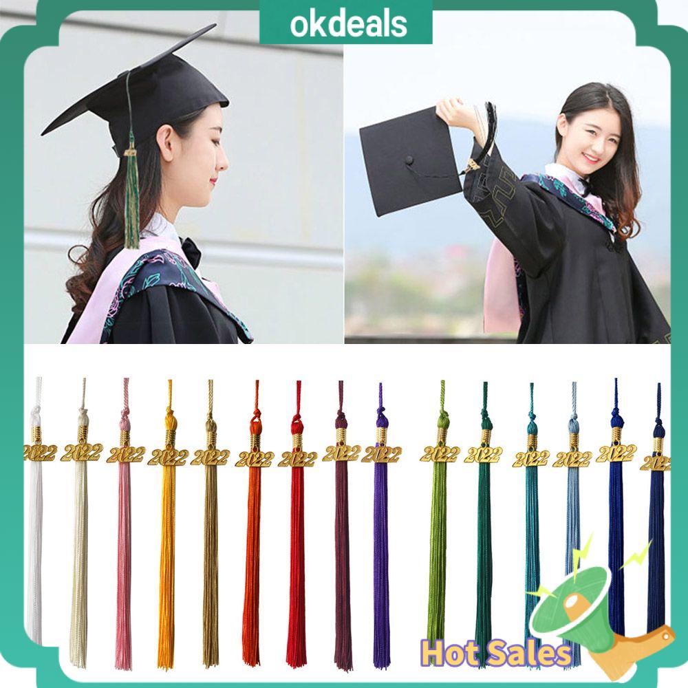 12pcs Hat Graduation Tassels 2024 Tassel Graduation Students Ornamnet