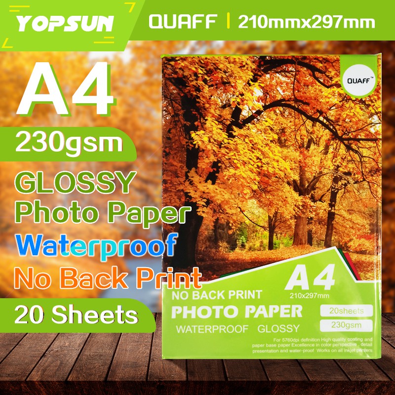 Quaff Glossy Photo Paper